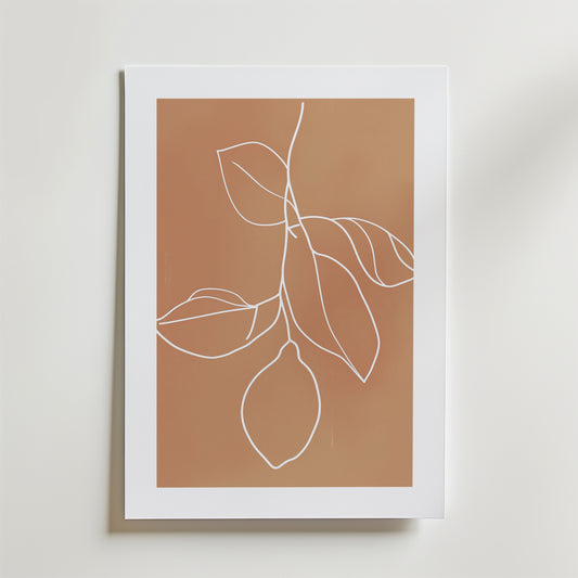 Simple Pear Poster