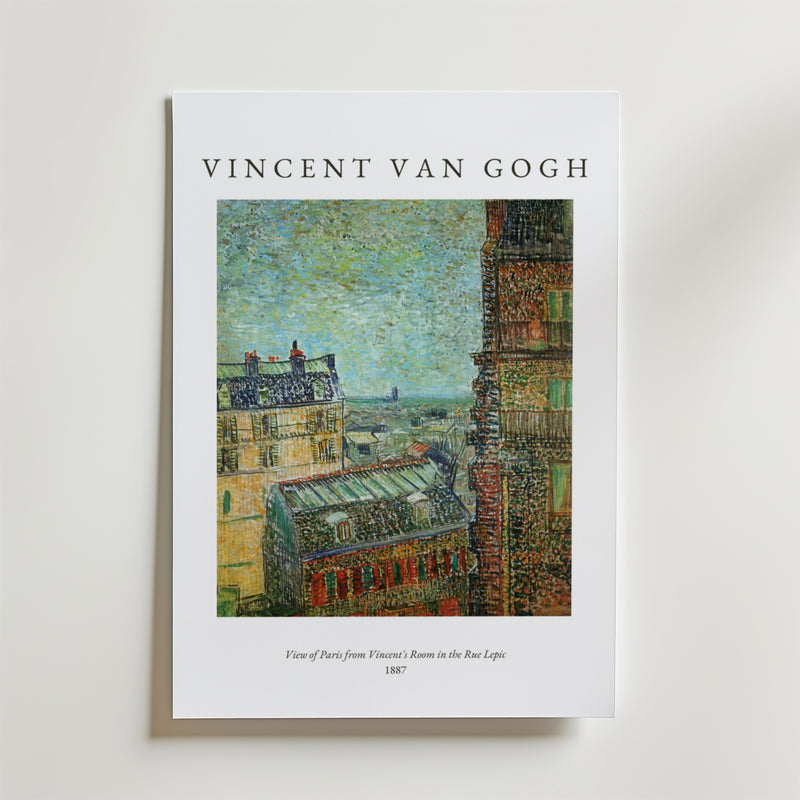 Van Gogh View Of Paris Poster