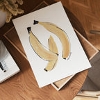 Banana Joy poster visad rakt fram – Bozetto affisch i hög tryckkvalitet i hög tryckkvalitet