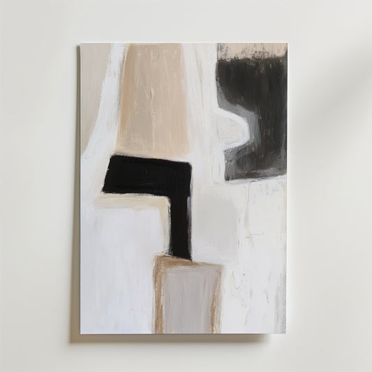 Abstract Balance No.2 Poster