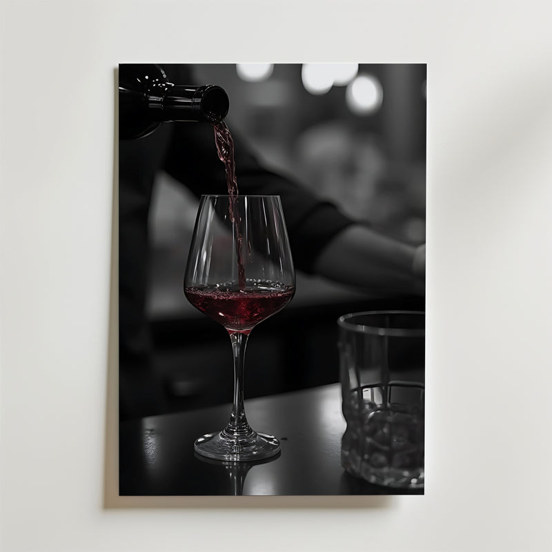 Pouring Passion Wine Poster