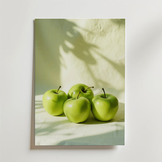 Green Apple Poster