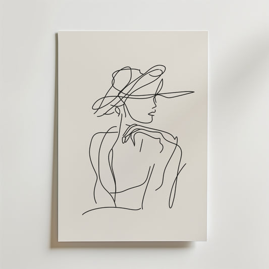 Parisian Grace Poster