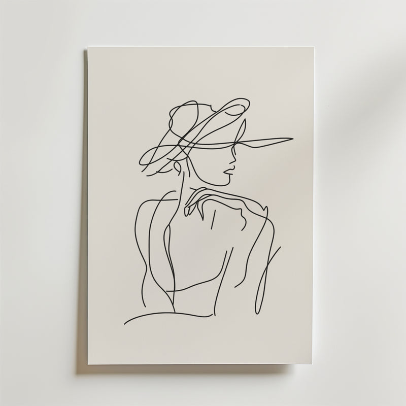 Parisian Grace Poster