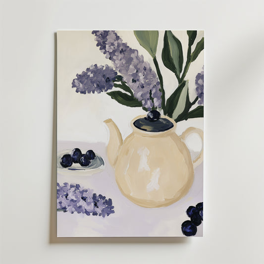 Cherry Blossom Pathway Poster