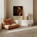Quiet Courage poster i stilrent hem med modern inredning – köp enkelt hos Bozetto