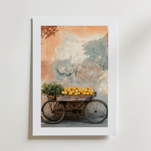 Wheels & Citrus Poster