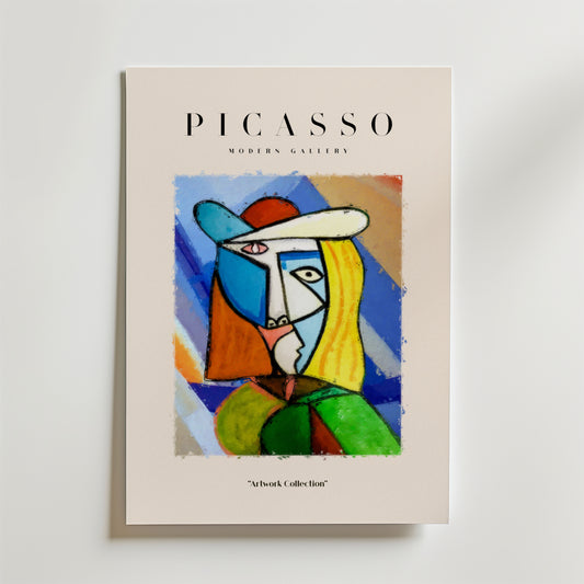 Picasso Abstract Femme Poster