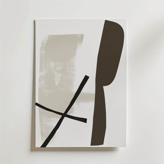 Abstract Balance Poster