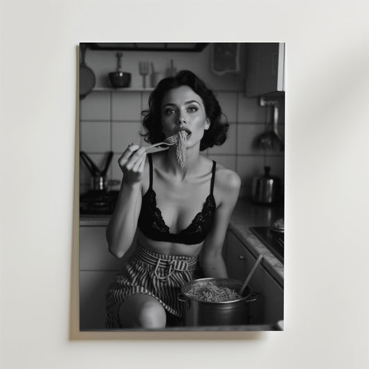 Spaghetti Vintage Poster