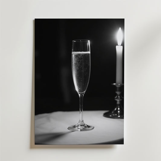 Champagne Dinner Poster