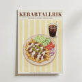 Kebabtallrik – stilfullt konsttryck från Bozetto, tryckt på matt finpapper i hög tryckkvalitet