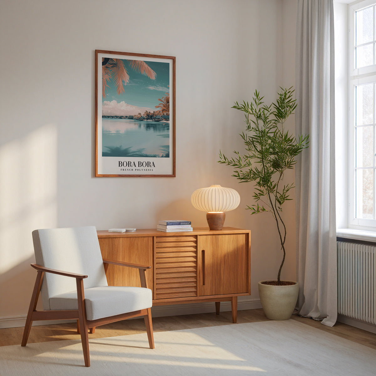 Dreams Of Bora Bora poster visad rakt fram – Bozetto affisch i hög tryckkvalitet