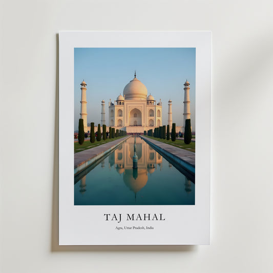 Taj Mahal Poster