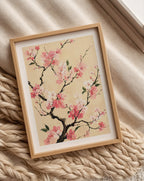 Cherry Blossom Branch poster i stilrent hem med modern inredning – köp enkelt hos Bozetto
