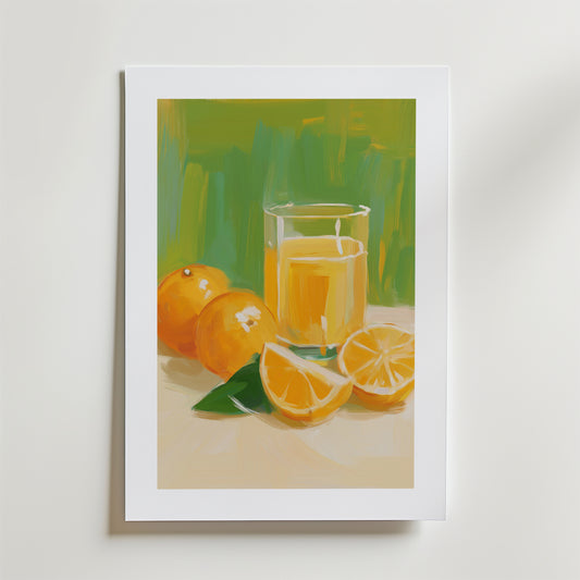 Orange Juice Poster
