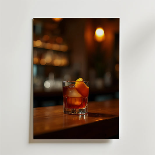 Evening Indulgence Drink Poster