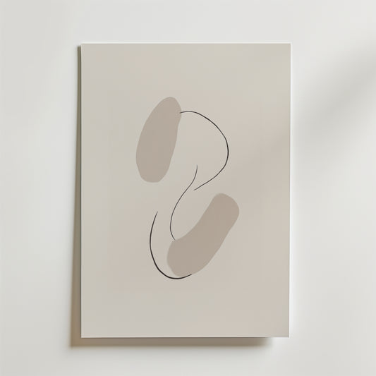 Gentle Curves Poster