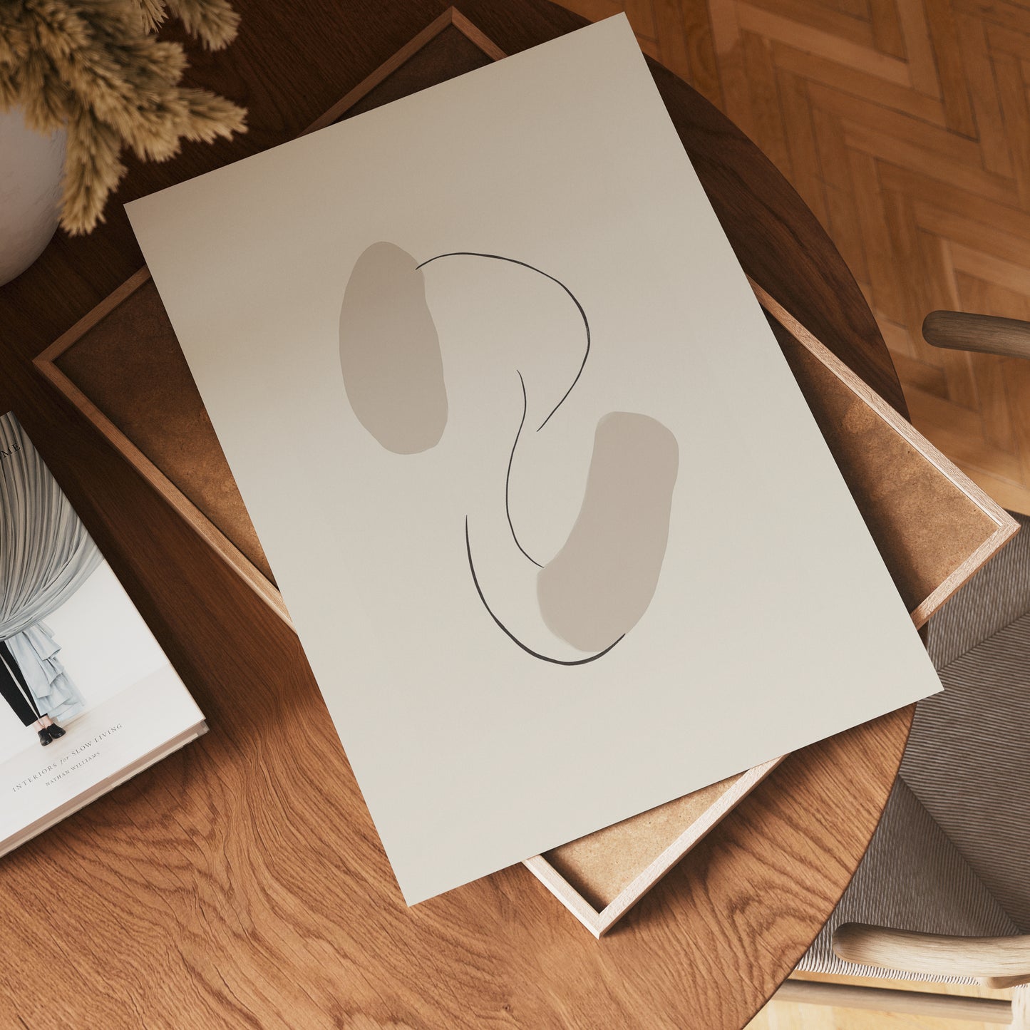 Gentle Curves Poster
