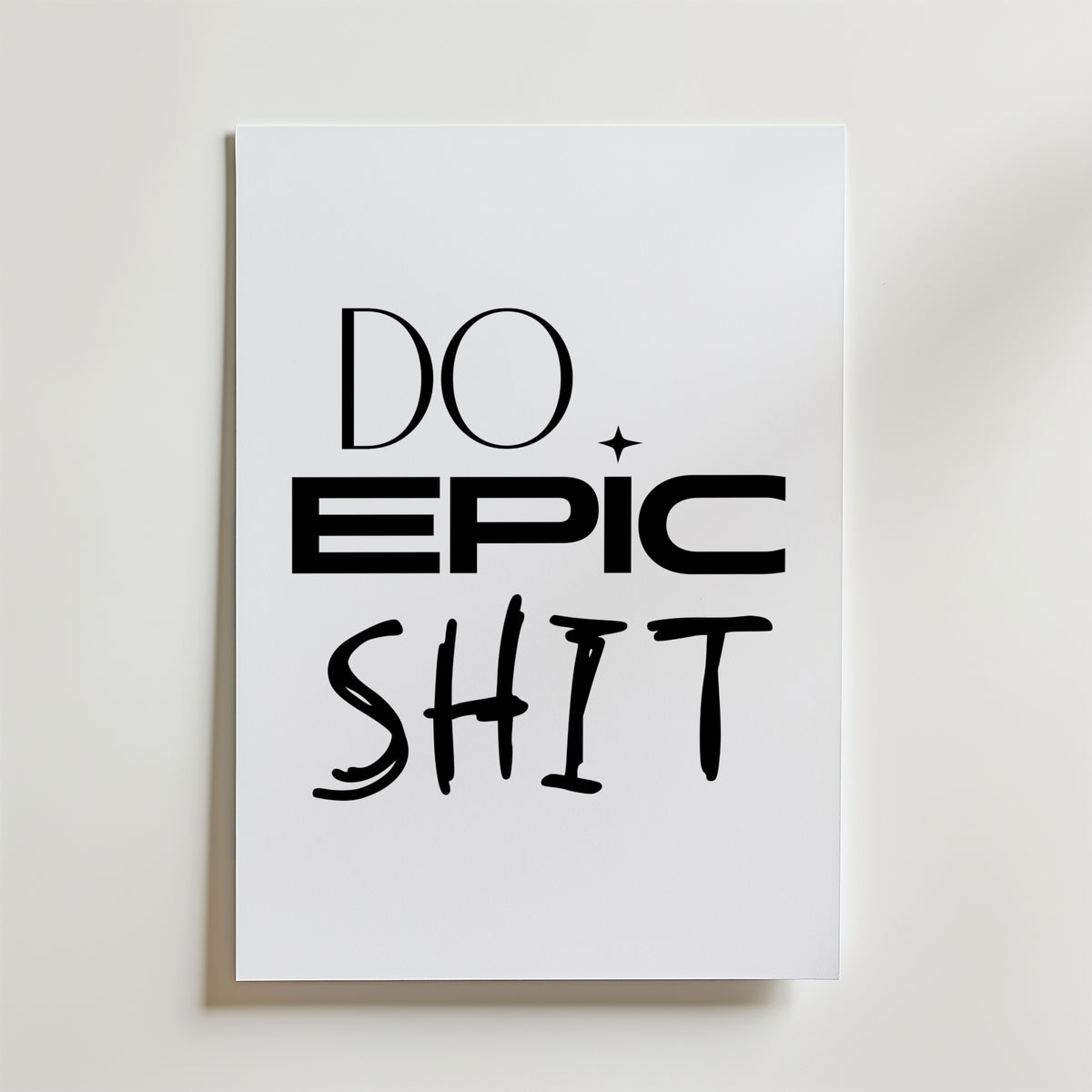 Storleksguide för Do Epic Shit – välj din favoritstorlek och beställ hos Bozetto