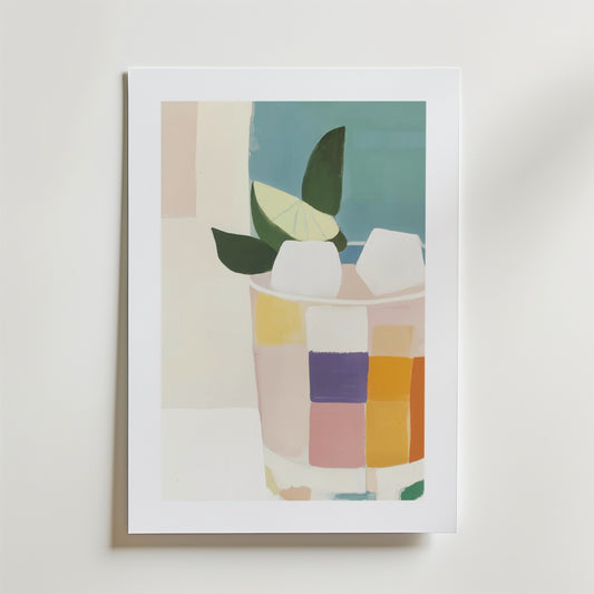 Colorful Drink Poster