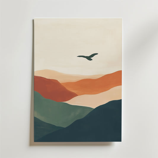 Wings Over Earth Poster