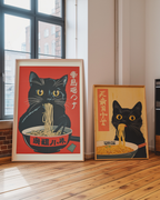 Bundle 2-pack Noodle Twins Duo – kuraterad postercollection som lyfter hemmet hos Bozetto
