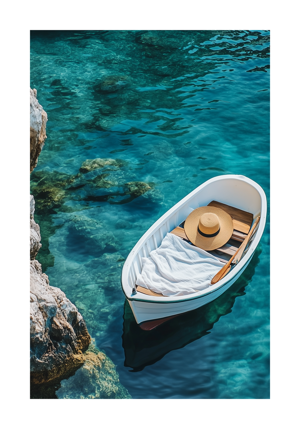 Somewhere to Float – affisch med snyggt motiv, köp enkelt hos Bozetto i flera storlekar