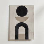 Abstract Shapes No.3 – stilfullt konsttryck från Bozetto, tryckt på matt finpapper