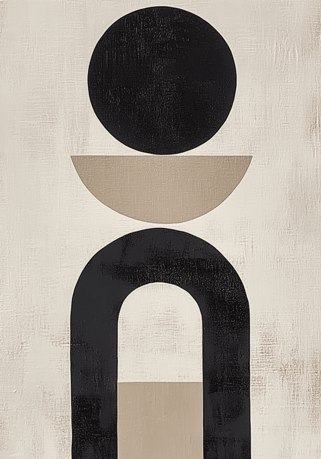Abstract Shapes No.3 – köp enkelt hos Bozetto konsttryck i hög kvalitet i hög kvalitet
