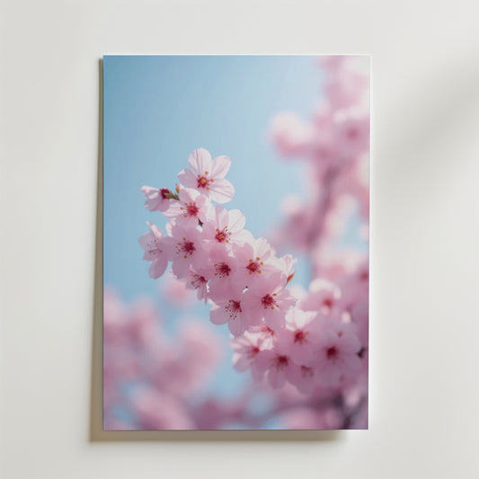 Cherry blossom pastel poster