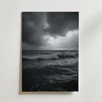 Stormy Waves – stilfullt konsttryck från Bozetto, tryckt på matt finpapper i hög tryckkvalitet