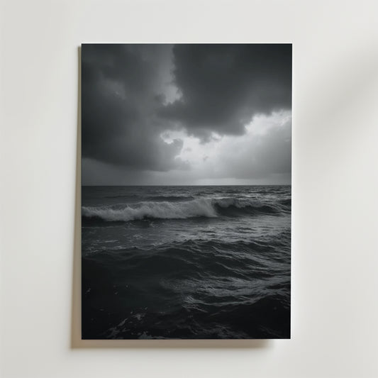 Stormy Waves Poster