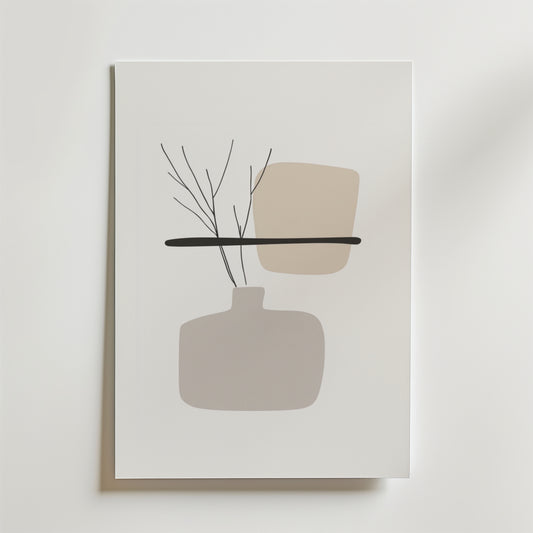 Nordic Still Life Poster