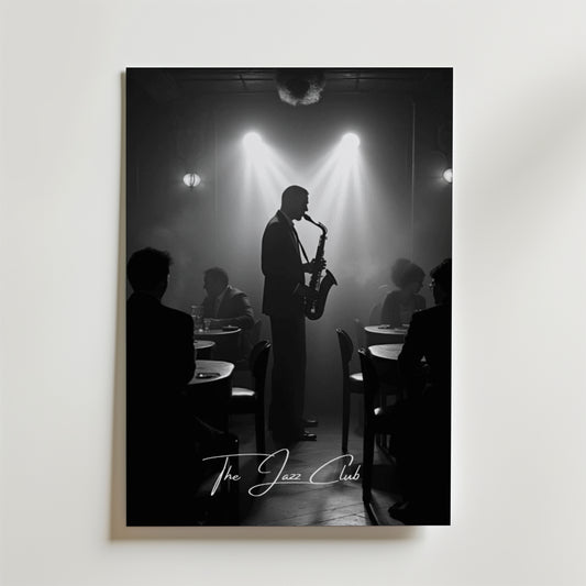 The Jazz Club Poster