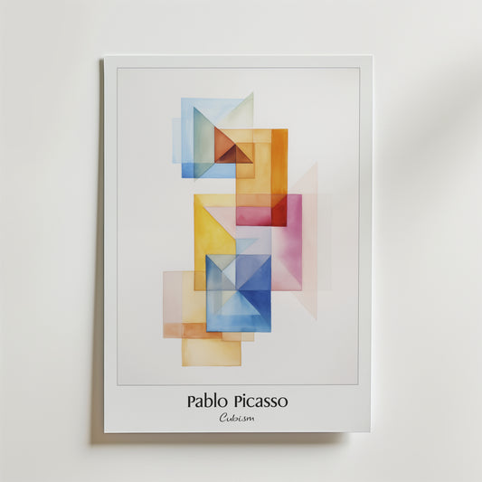 Picasso Cubism Poster