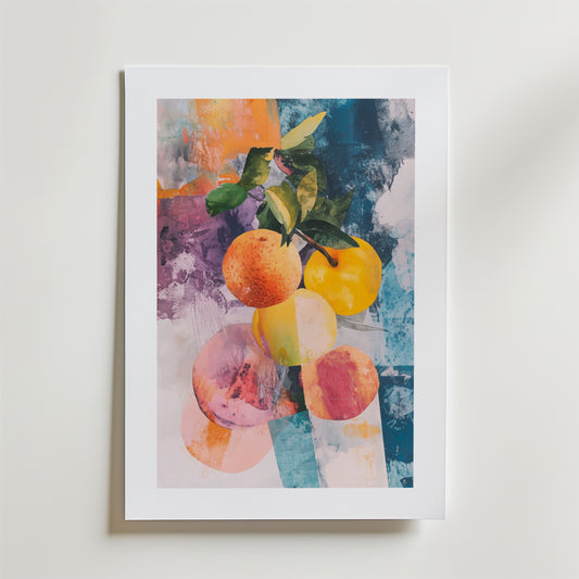 Abstract Harvest Poster
