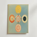 Hilma af Klint The Four Worlds affisch på neutral bakgrund – poster från Bozetto