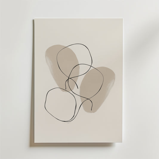 Linear Harmony Poster