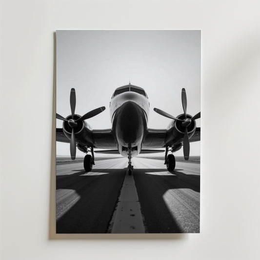 Vintage Airplane Poster