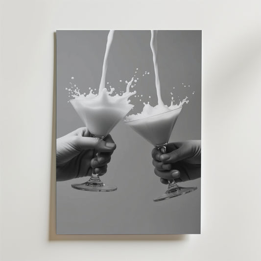 Cheers Martini Drink Poster