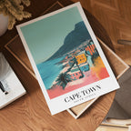 Cape Town By The Sea – köp enkelt hos Bozetto konsttryck i hög kvalitet i hög kvalitet