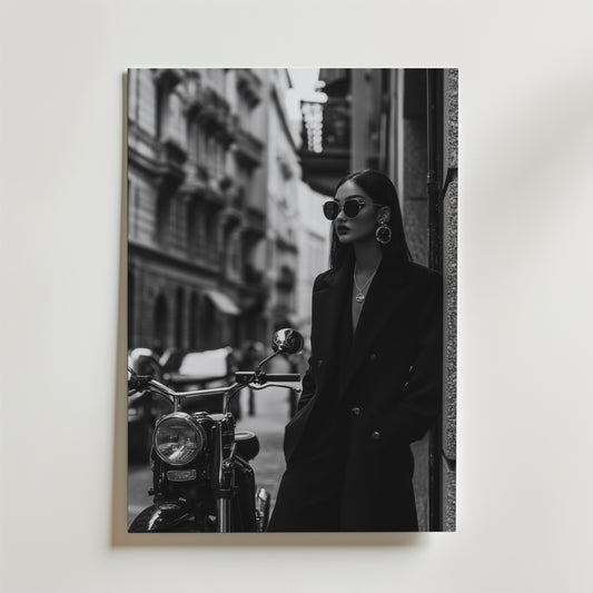 Noire Elegance Fashion Poster