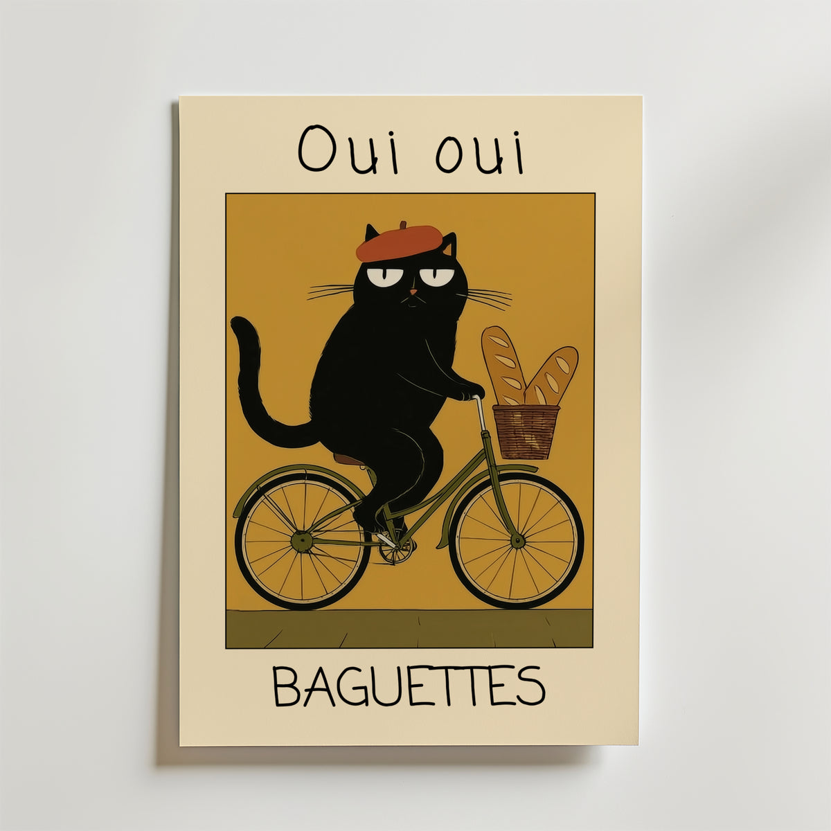 Bundle 3-pack Parisian Cat Trio – kuraterad postercollection som lyfter hemmet hos Bozetto