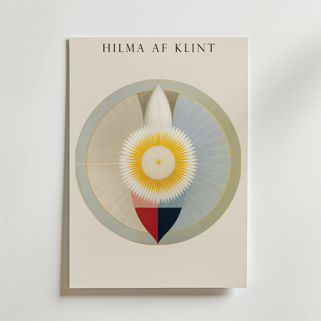 Bundle 2-pack Hilma Af Klint Cosmic Harmony – kuraterad postercollection som lyfter hemmet hos Bozetto