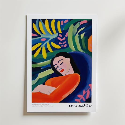 Sieste Tropicale Matisse Poster