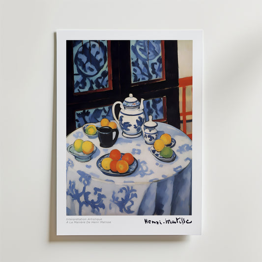 Thé et L’ombre Matisse Poster