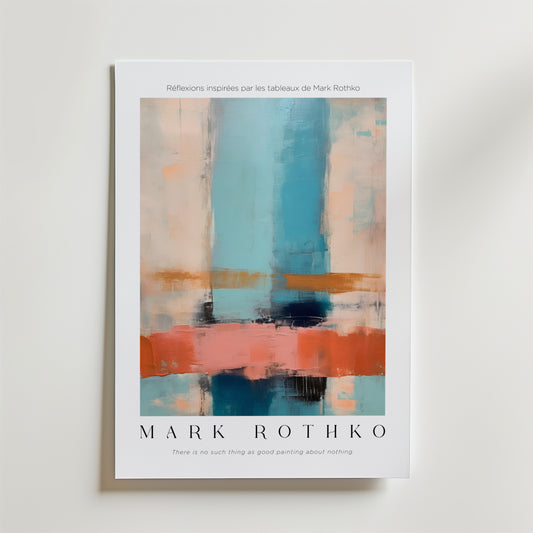 Between Sky & Sleep Mark Rothko Poster