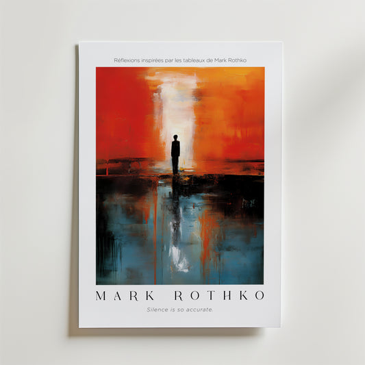 Alone in Color Mark Rothko Poster