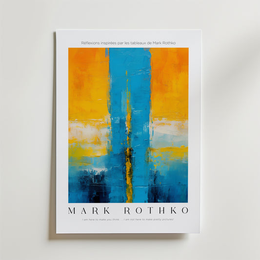Skybreak Mark Rothko Poster